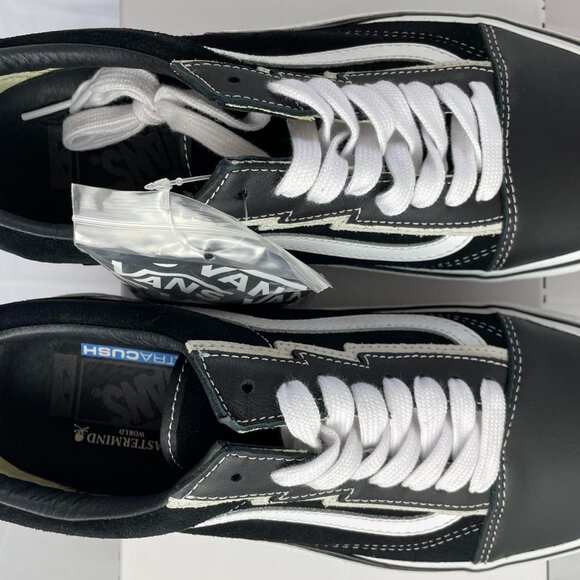 Vans Old Skool Bolt VI Mastermind Japan Black VN0007PRBLK, Kids’s size US 3.5 - Picture 6 of 9